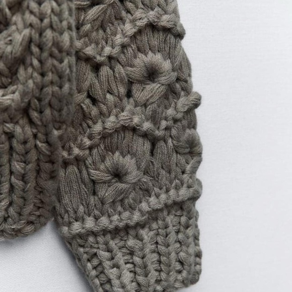 Zara Chunky Knit Cardigan - Picture 5 of 5